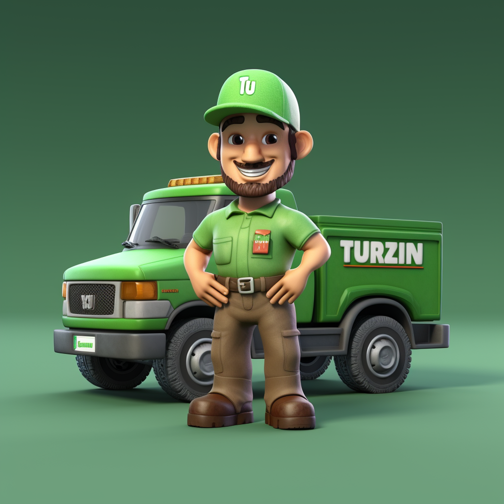 Virtual technician concept screen for the TruGreen app